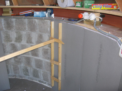 Insulating the Inside Wall