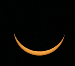 Eclipse Image at Maximum