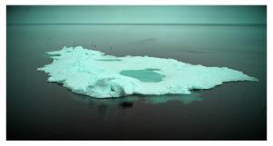 Svalbard Polar Pack Ice 550nm IR Filter