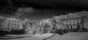 Rivaulx Abbey 630nm converted to Monochrome
