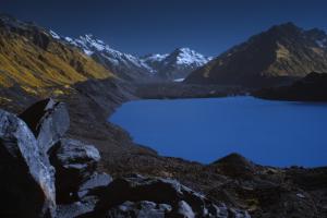 A Moraine Lake near Mount Cook Channel Swapped